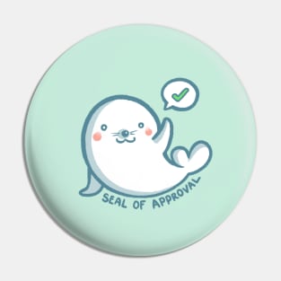 Seal of Approval Pin