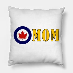 Bold design for anyone whose Mum or Dad serves in the Canadian Armed Forces Pillow