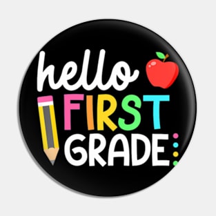 First Grade Team 1st Grade Back to School Teacher Kids Pin