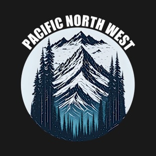 Pacific North West: Mountains T-Shirt