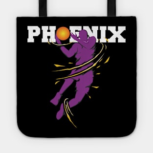 Phoenix Basketball Retro Sun Sports Valley of the Sun PHX Rally At The Valley Tote