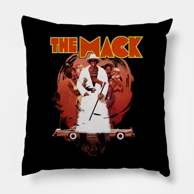 THE MACK IMPOSIBLE Pillow by ZiziVintage