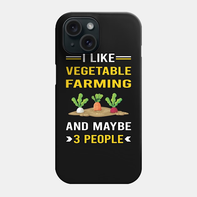 3 People Vegetable Farming Farm Farmer Phone Case by Bourguignon Aror