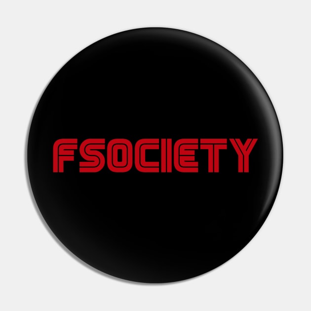 fsociety Pin by seriefanatic