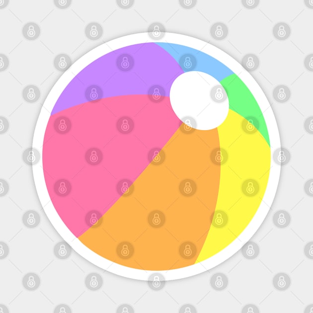 Beach Ball Magnet by Artofcuteness