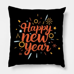 Happy New Year Pillow