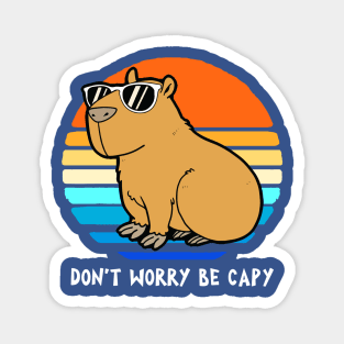 Don’t Be Worry Be Capy 1 Magnet