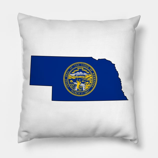 Nebraska! Pillow by somekindofguru