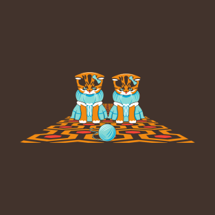 Shining Kitty Twins T-Shirt