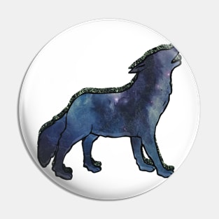 Space Wolf Pin