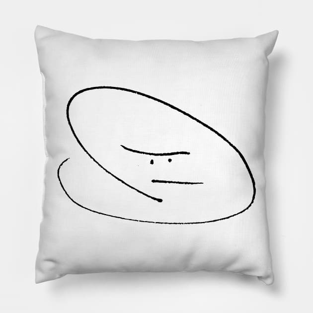 Grump Pillow by joshthecartoonguy