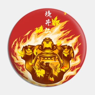 Fire Sakai Mask Pin