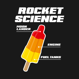 Rocket science pop art popsicle rocket science T-Shirt