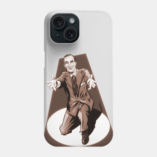 Al Jolson - An illustration by Paul Cemmick Phone Case