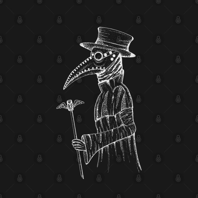 Plague Doctor by StilleSkyggerArt