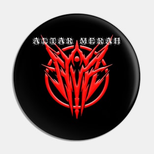 Altar Merah Metal Pin