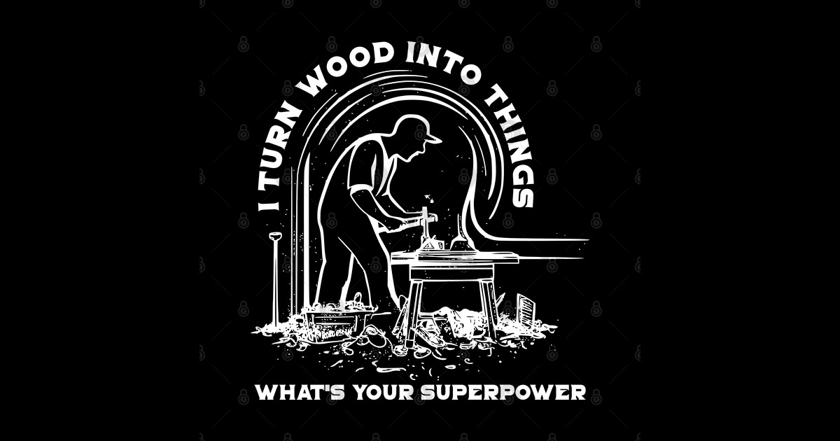 woodworker - Woodworking - Sticker | TeePublic