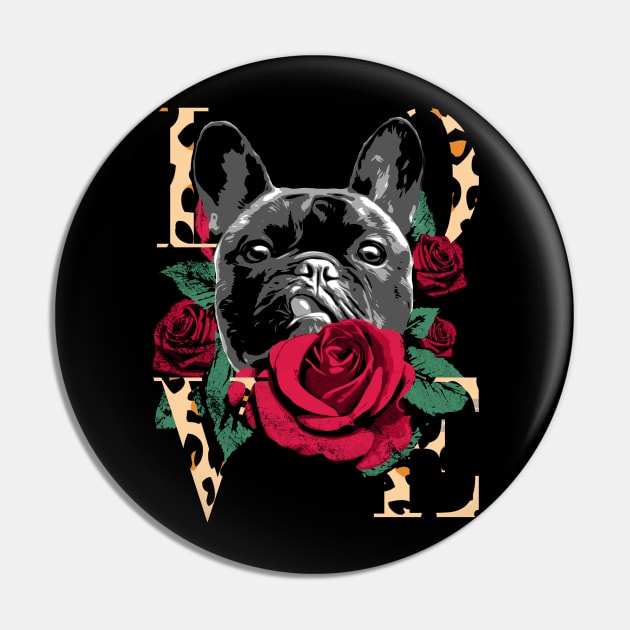 Frenchie Dog Mom Pin by SmithyJ88