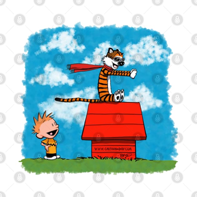 Calvin and Hobbes by Rettro