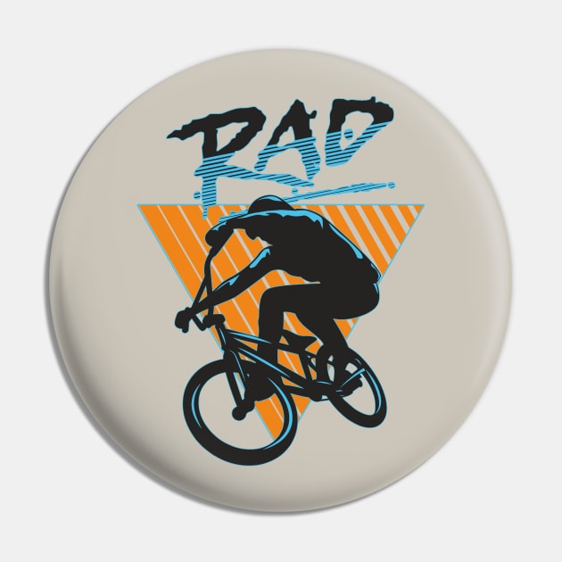 Rad Racing - Vintage Pin by Jandara