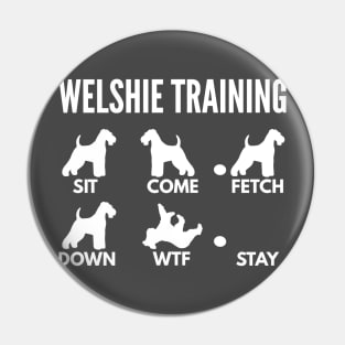 Welsh Terrier Training Welshie Dog Tricks Pin