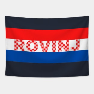 Rovinj City in Croatia Tapestry