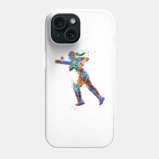 Cricket Player Girl Phone Case