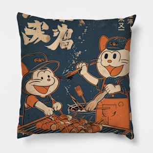 Vintage  BBQ Fun Pillow