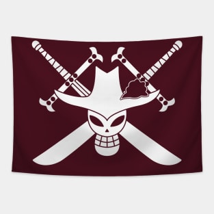 Mihawk Jolly Roger Tapestry