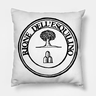 Rione Esquilino b-text Pillow