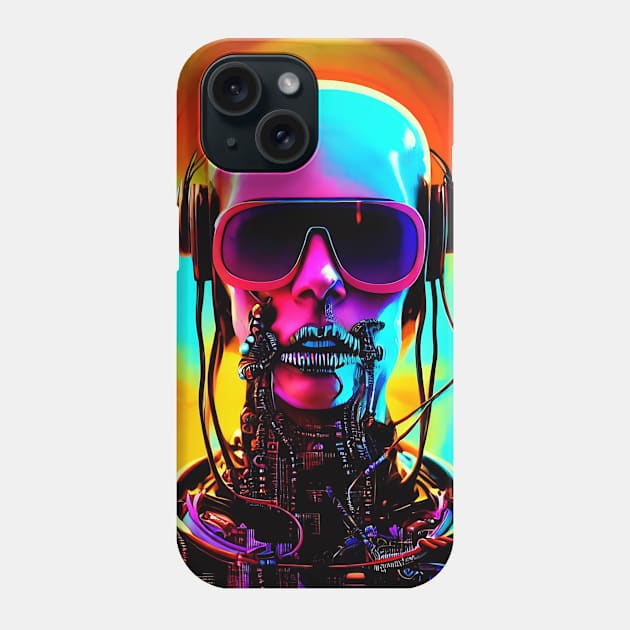 CYBERPUNK DJ Phone Case by EBAN