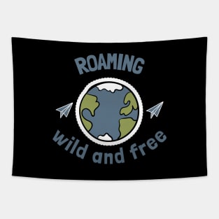 roaming wild and free Tapestry