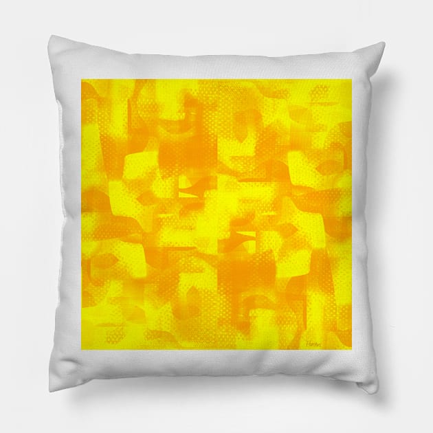 Sun Splash Pillow by charker