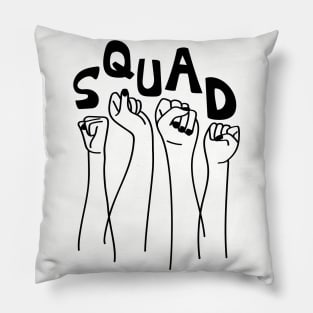 Squad - Feminist Women of Color - Future of America Pillow