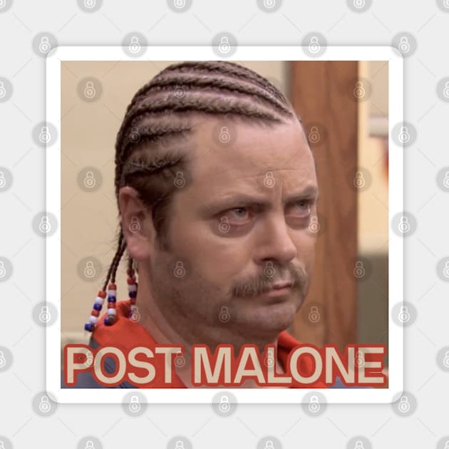 Post Malone Magnet by FOULPERALTA