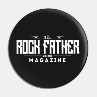 The Rock Father™ Magazine Logo Pin