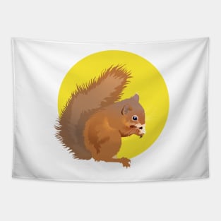 Eurasian Red Squirrel Tapestry