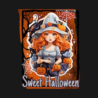 Sweet Girl Halloween Sweet Halloween T-Shirt