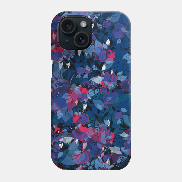 abstract floral Phone Case by uniqued