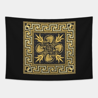 Copy of Golden square Greek ornament Tapestry