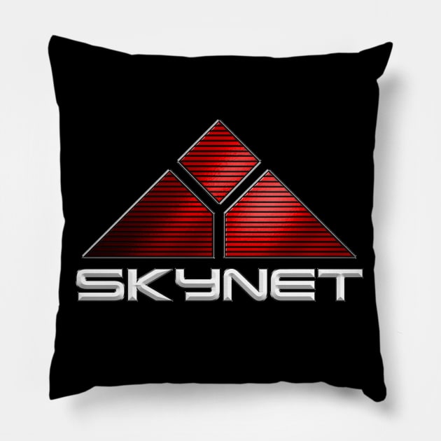 Skynet Pillow by huckblade