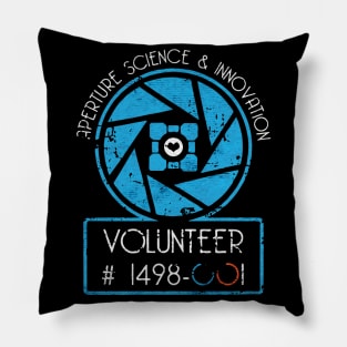 Aperture Science And Innovation Pillow