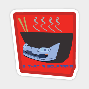 Toyota Supra Soup Magnet