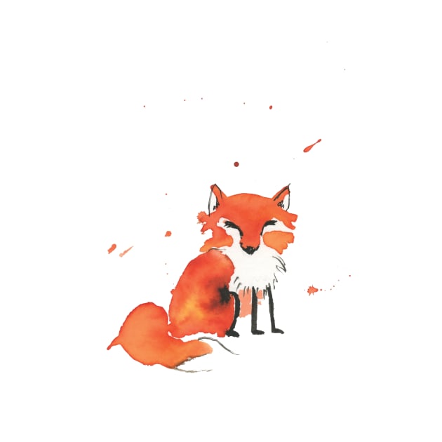 Fox Doodle by Bollocks
