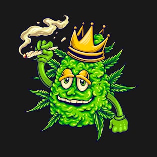 Marijuana King Smoking T-Shirt