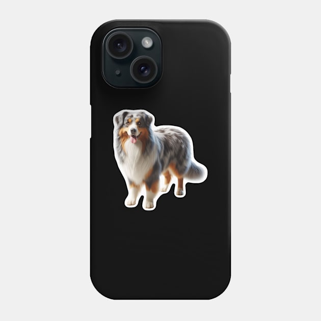 Australian Shepherd Phone Case by millersye