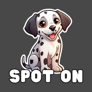 Adorable Dalmatian: Spot On Puppy T-Shirt