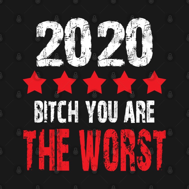 2020 Bitch you're the worst 5 stars rating funny 2020 memes by AbirAbd