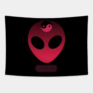 Genesis Streetwear -  Alien Red Head Tapestry