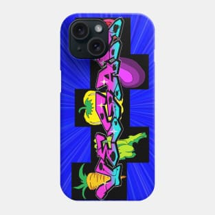 Veggie Green Blues by LowEndGraphics Phone Case